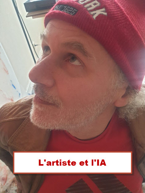 Bouton vers la section IA : Portrait de Jérôme Selosse regardant vers le haut