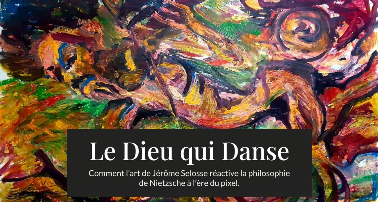 Illustration de l'étude de cas Art, Philosophie et Vitalisme par l'artiste Jérôme Selosse