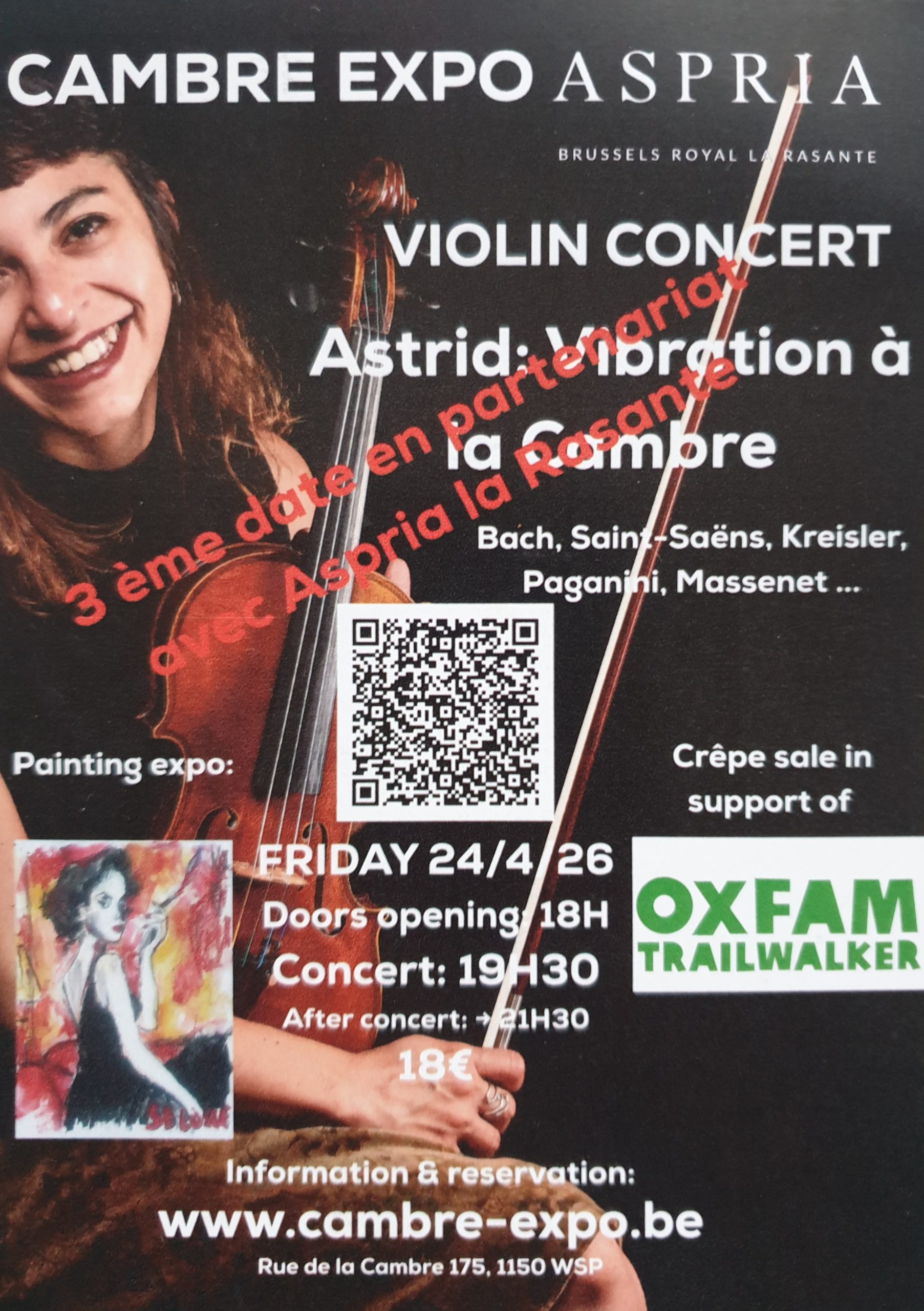 Vibration à la Cambre - Concert Astrid Rios et Exposition Jérôme Selosse