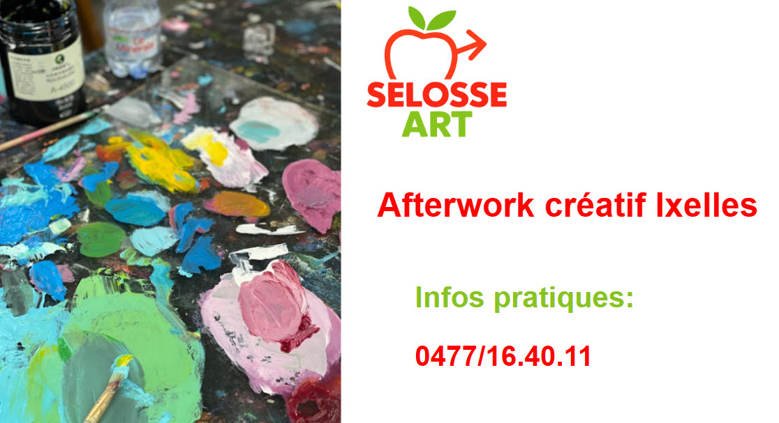 Afterwork créatif proche ULB Ixelles pour étudiants et pros