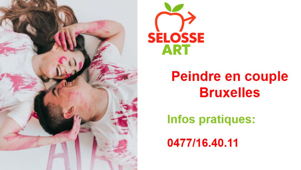 Atelier de peinture en couple à Ixelles, Bruxelles : une expérience artistique romantique