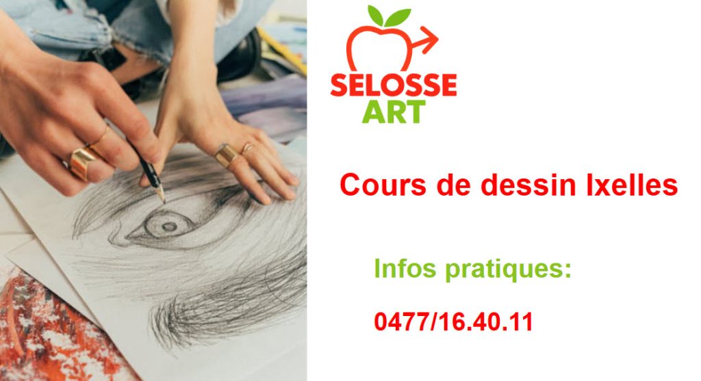 Cours de dessin académique, croquis et modèle vivant à Ixelles