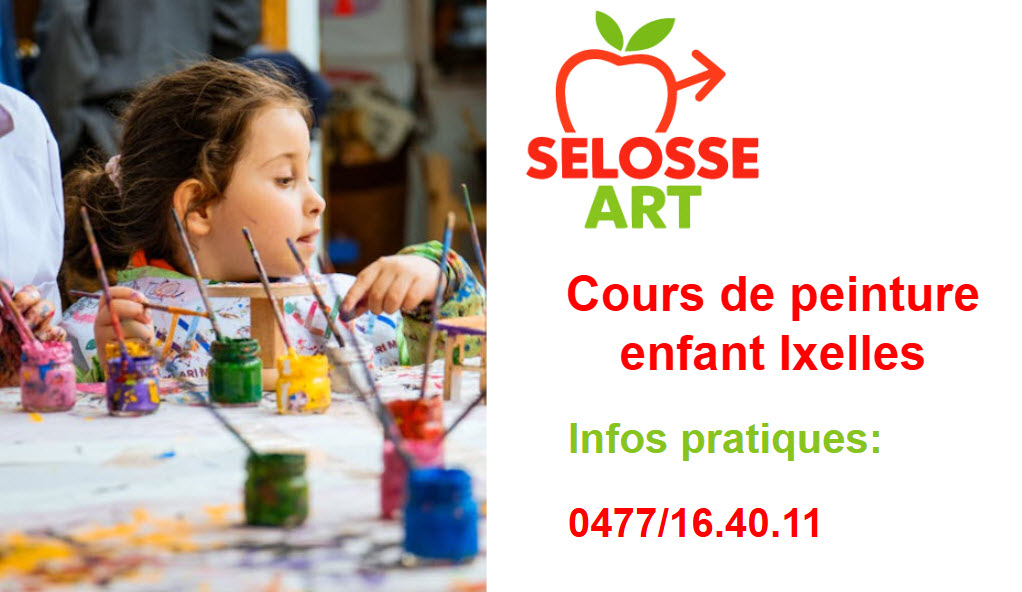 Cours de peinture enfant Ixelles