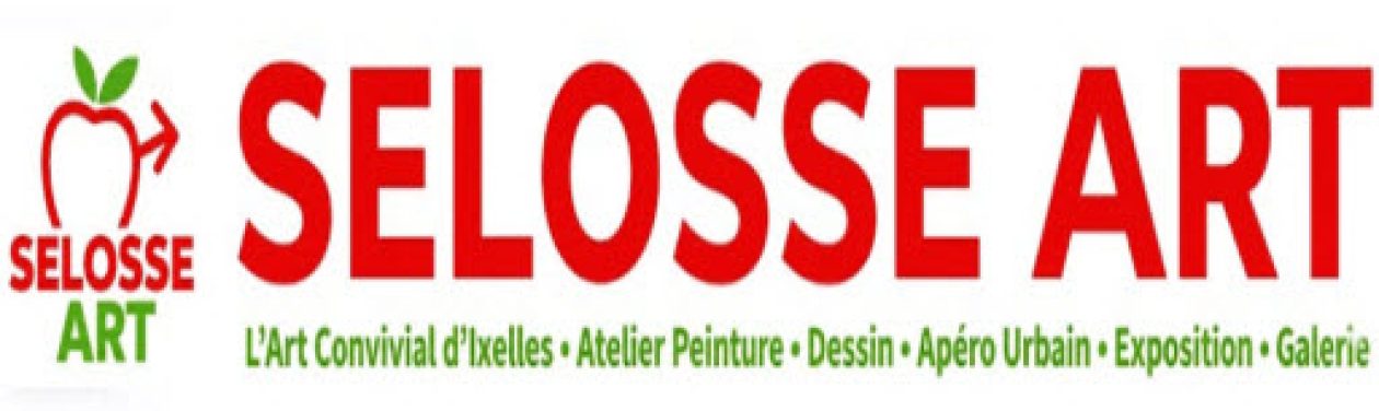 SELOSSE ART – L'art Convivial d'Ixelles – Atelier & Cours Peinture – Dessin – Apéro Urbain -Exposition – Galerie – Bruxelles 