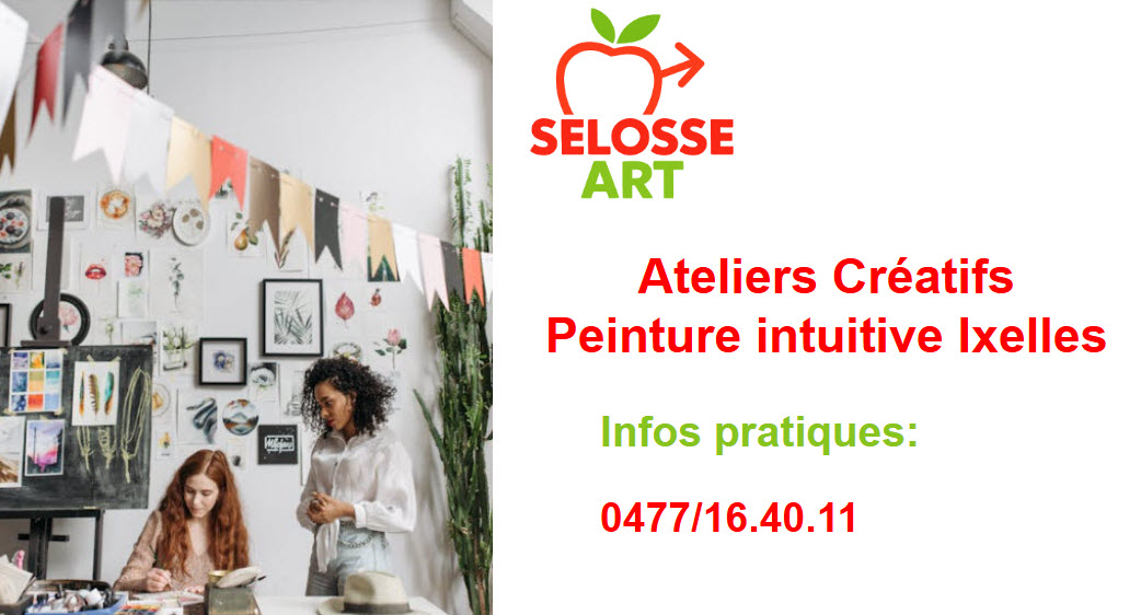 Atelier de peinture intuitive pour le bien-être à Ixelles