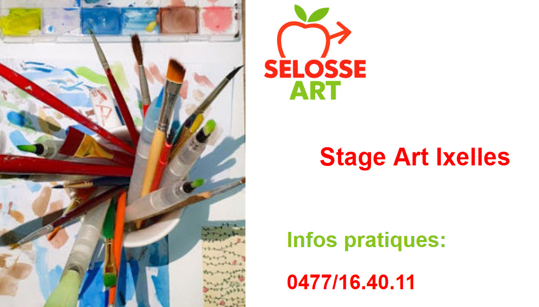 Stages d'art saisonniers à Ixelles et Bruxelles