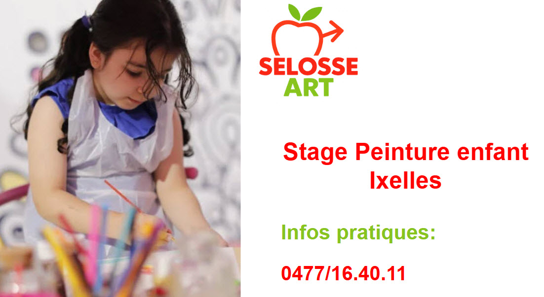 Stage de peinture pour enfants pendant les vacances à Ixelles