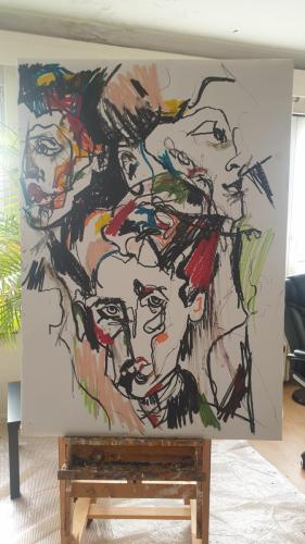peinture-huile-pastel-pierre-noire-140x100-papier